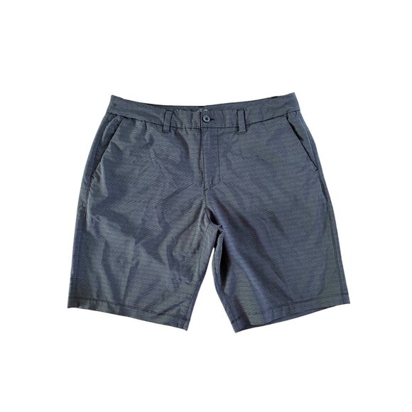 Hang Ten Men's Hybrid Shorts - grey strip, size 38 - Picture 1 of 3